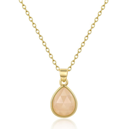Teardrop Pendant Necklace