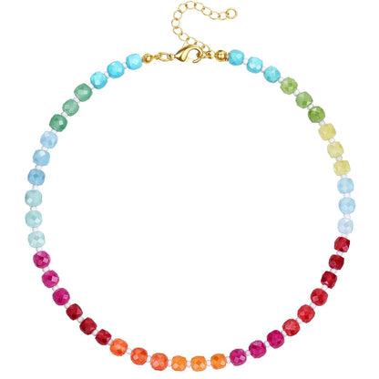 Colorful Summer Beach Beaded Necklaces