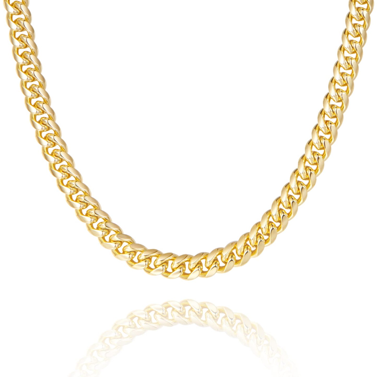 Gold Necklace for Women, Chunky Chain Choker