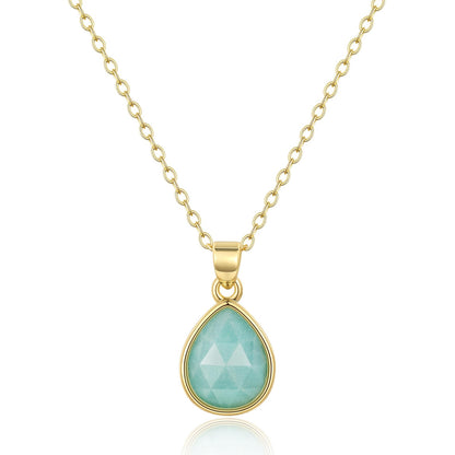 Teardrop Pendant Necklace