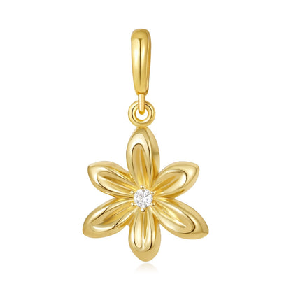 Gold Plated Four Leaf Clover Charm