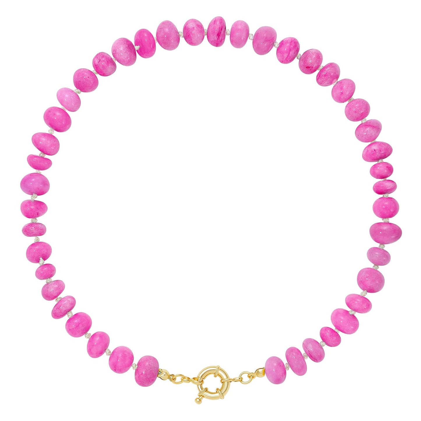 Beaded Natural Stone Necklaces