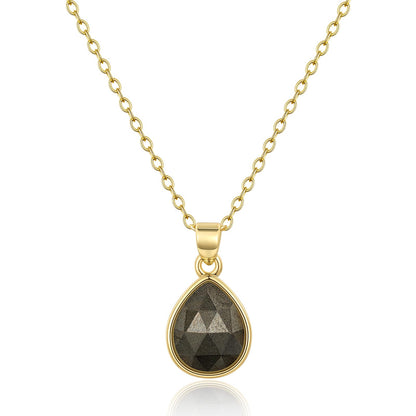 Teardrop Pendant Necklace