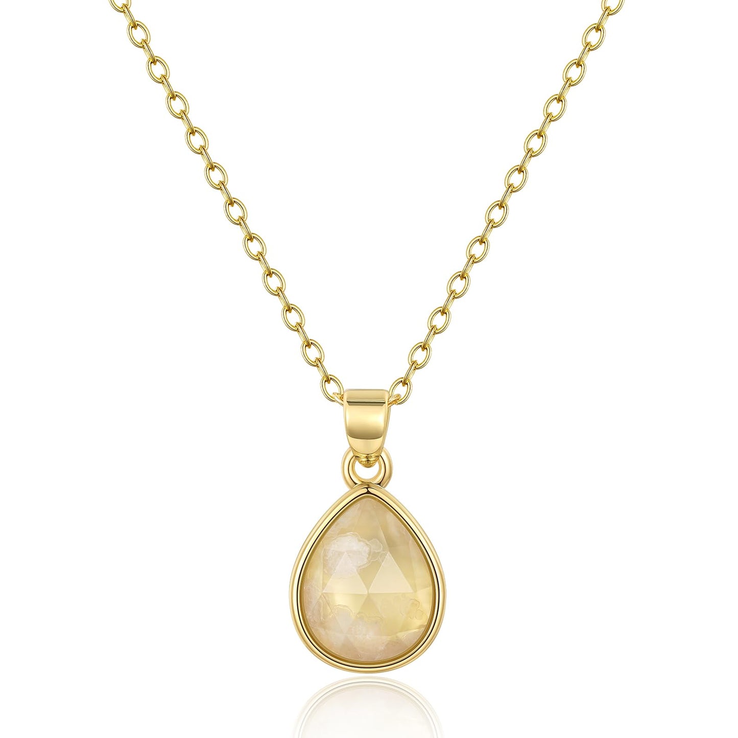 Teardrop Pendant Necklace