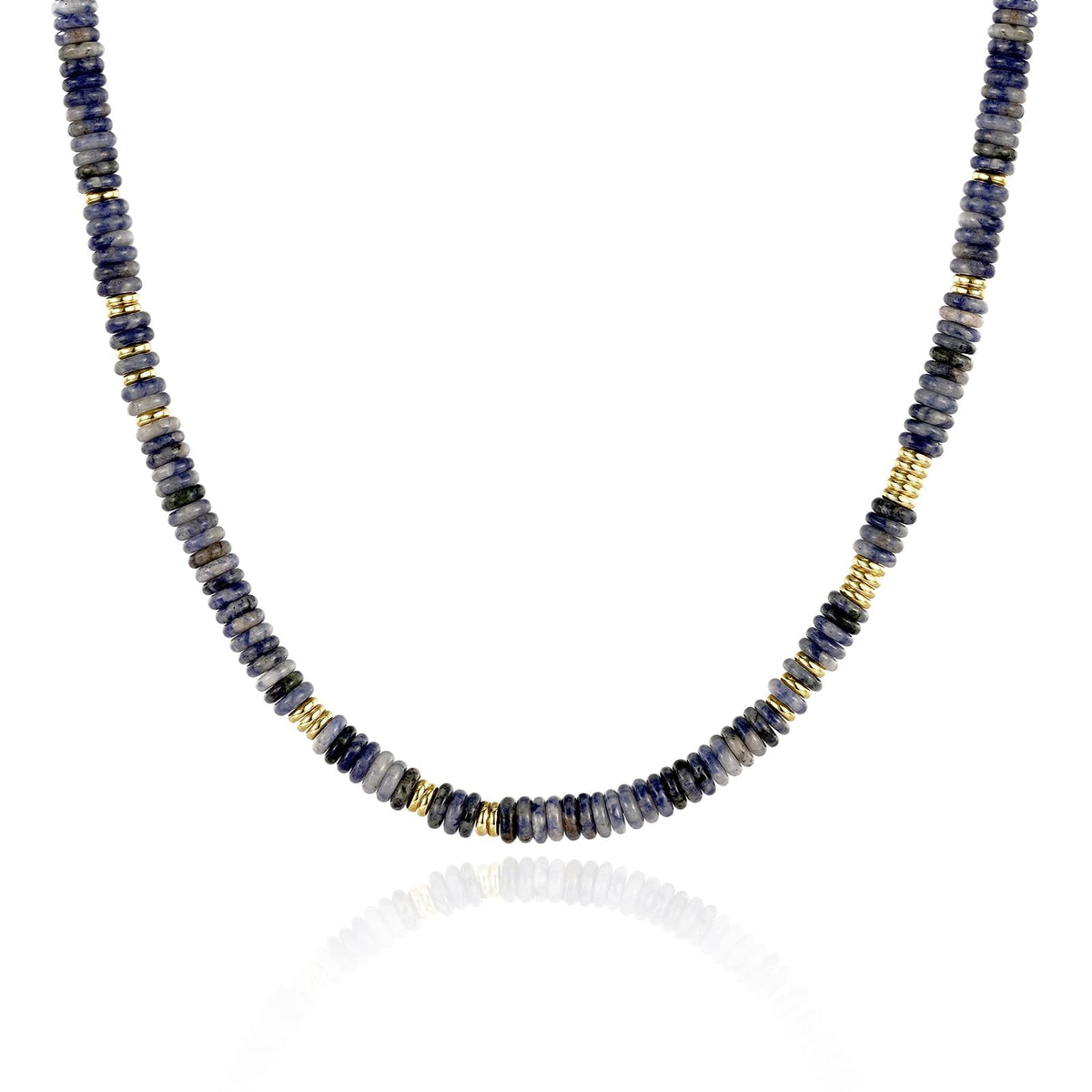 Boho Colorful Beaded Choker Natural Stone Necklace