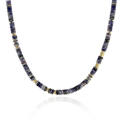Boho Colorful Beaded Choker Natural Stone Necklace