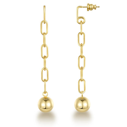 Gold Dangle Earrings