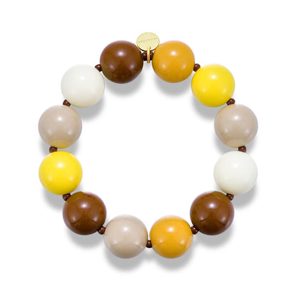 Chunky Opaque Resin Beaded Bracelets
