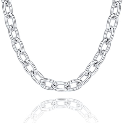 Gold Necklace for Women, Chunky Chain Choker