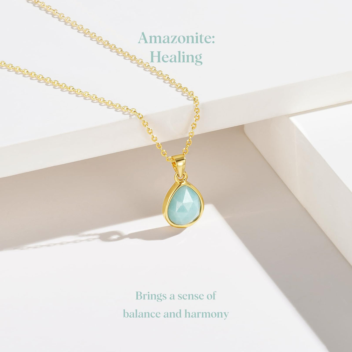Teardrop Pendant Necklace