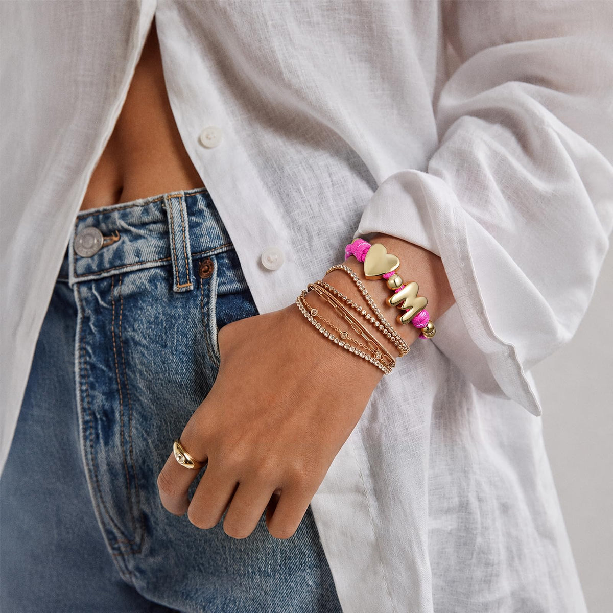 Initial Rope Bracelet