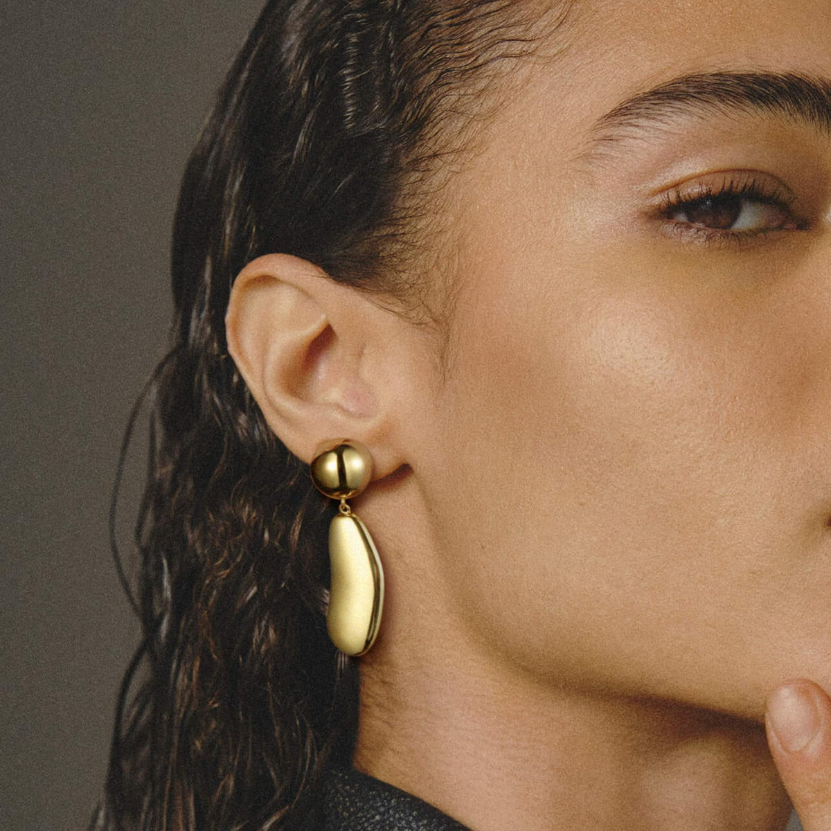 Gold Dangle Earrings