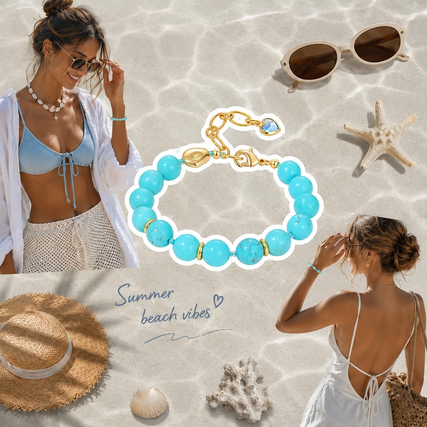 Beaded Natural Stone Bracelets