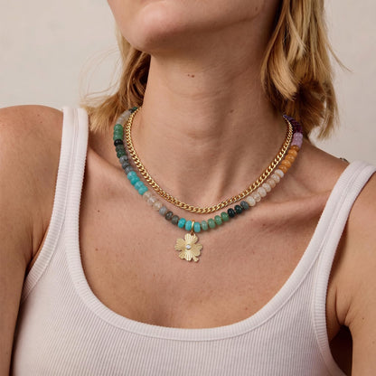 Colorful Layered Beaded Necklaces