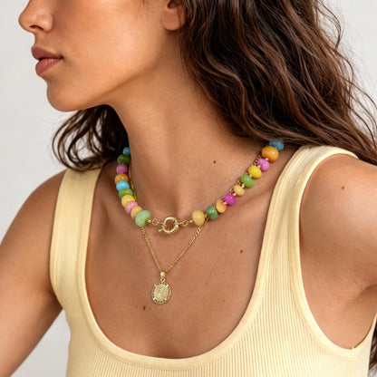 Beaded Natural Stone Necklaces