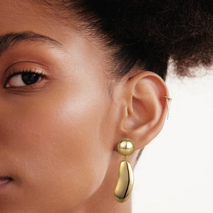 Gold Dangle Earrings