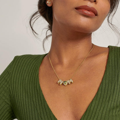 Mom Necklace with Birthstone