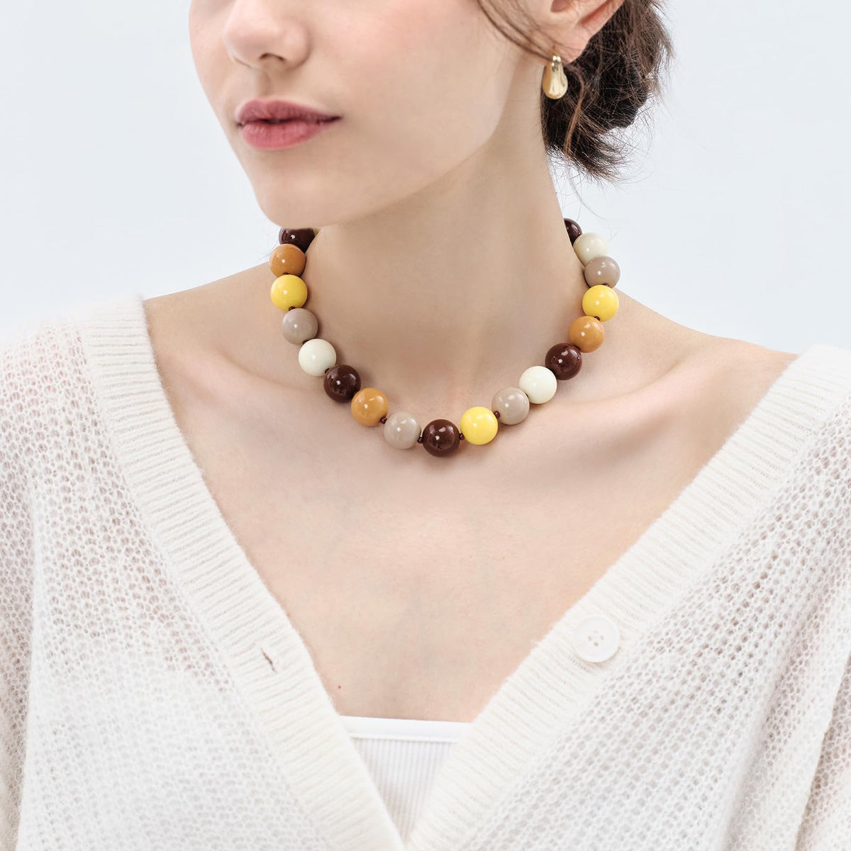 Resin Beaded Necklaces