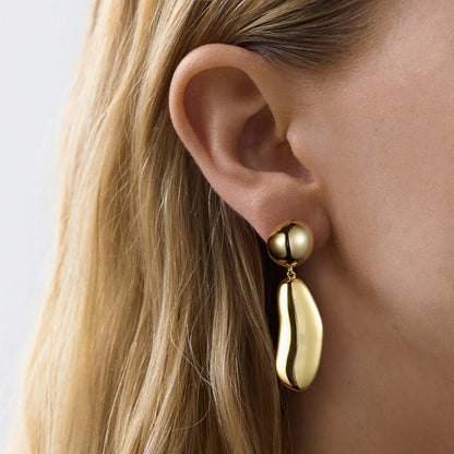 Gold Dangle Earrings