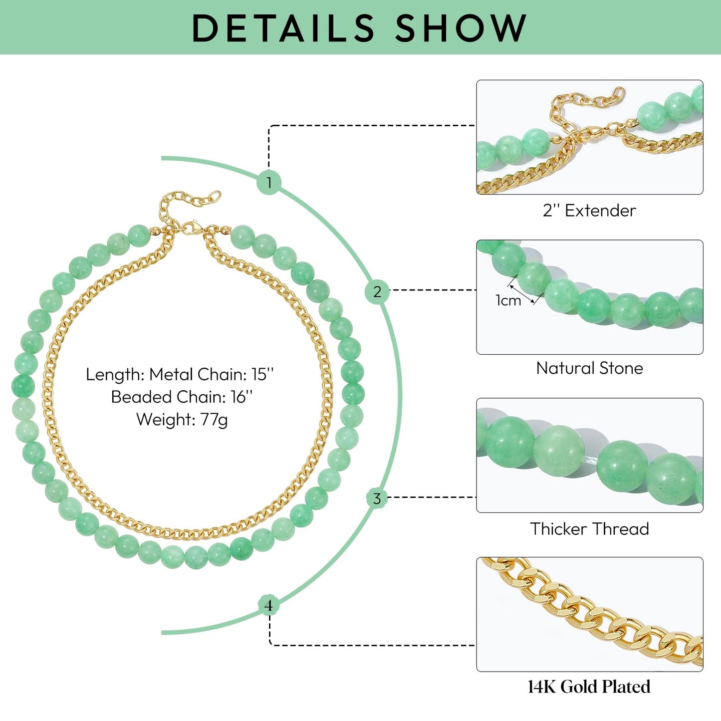Layered Beaded Necklaces