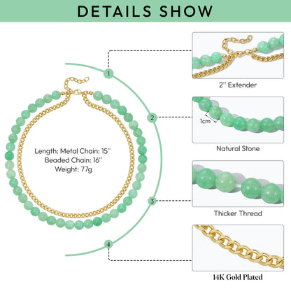 Layered Beaded Necklaces