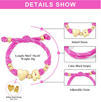 Initial Rope Bracelet
