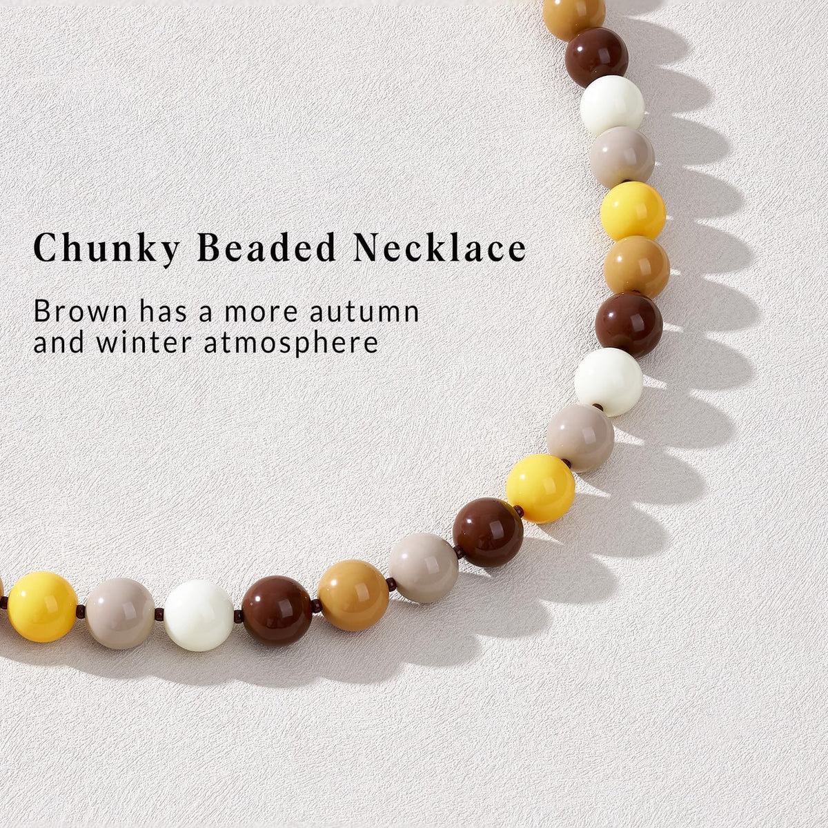 Resin Beaded Necklaces