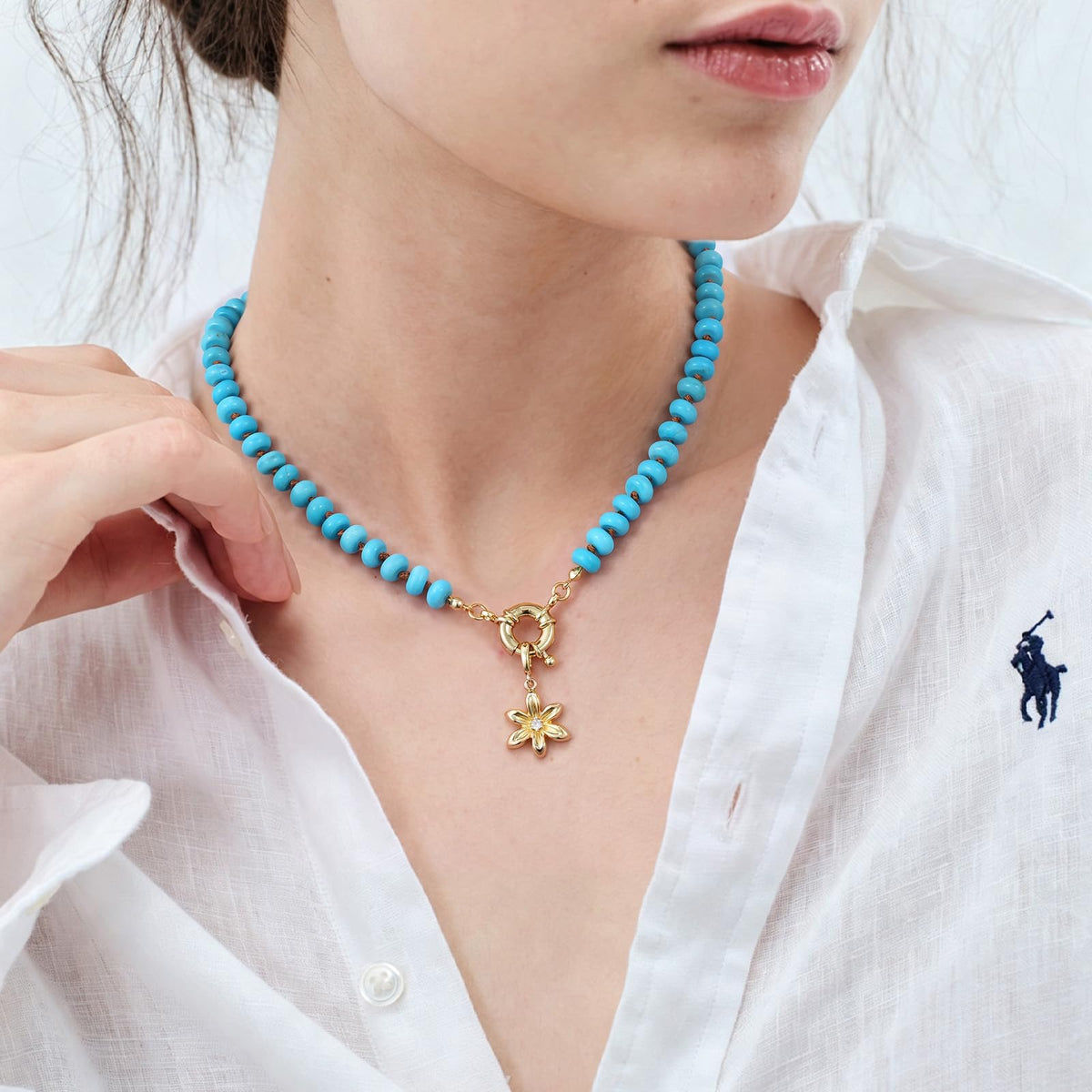Gold Plated Four Leaf Clover Charm