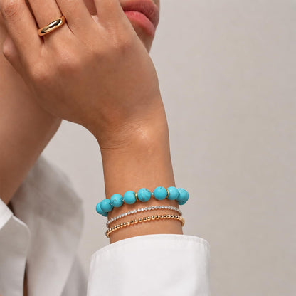 Beaded Natural Stone Bracelets