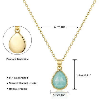 Teardrop Pendant Necklace