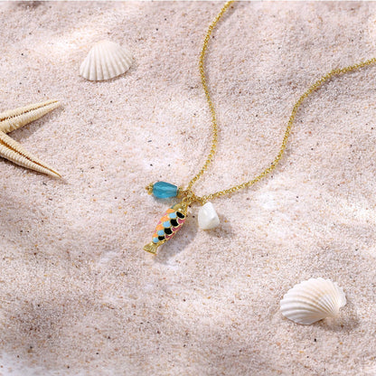Fish Pendant Necklace