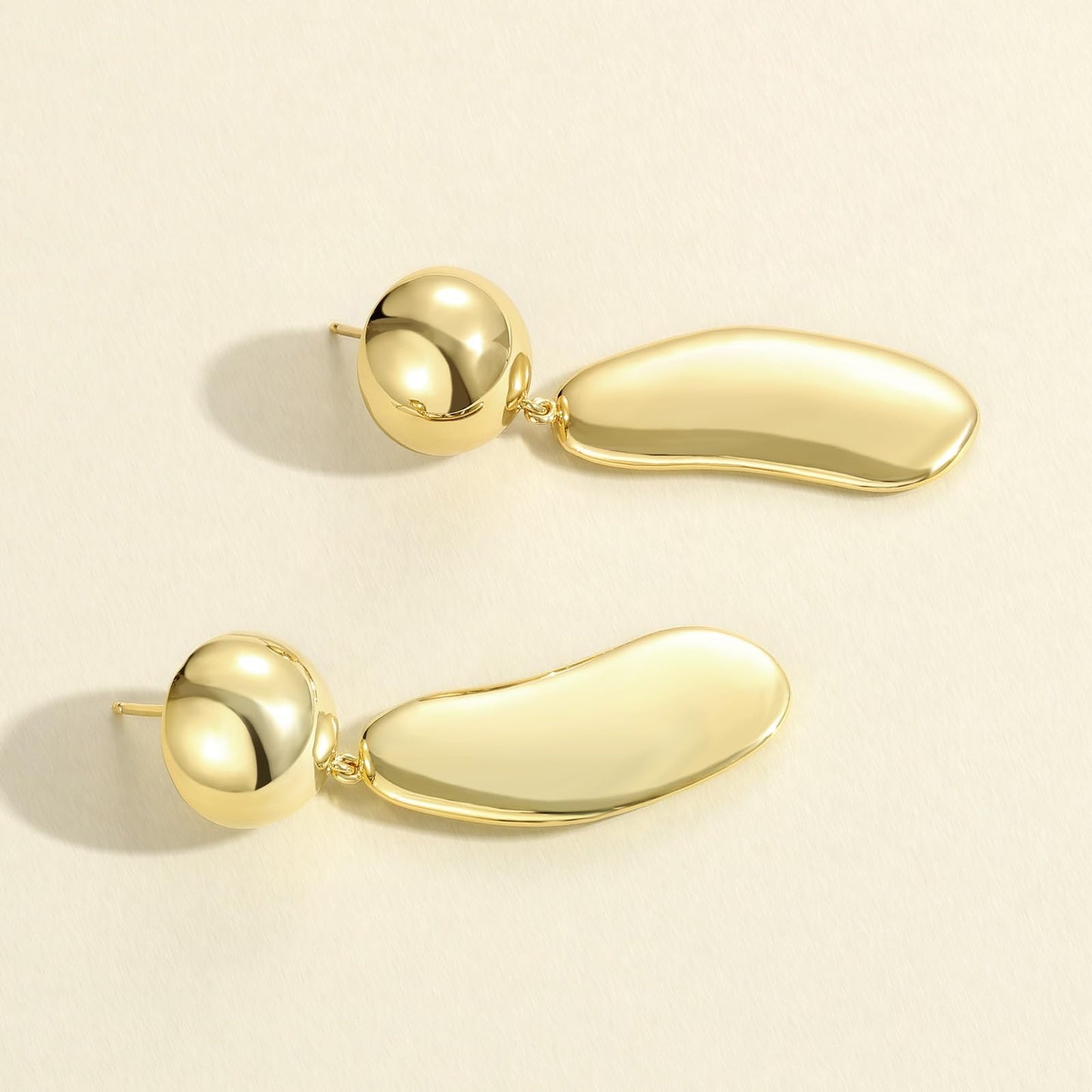 Gold Dangle Earrings
