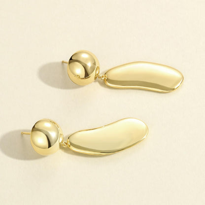 Gold Dangle Earrings