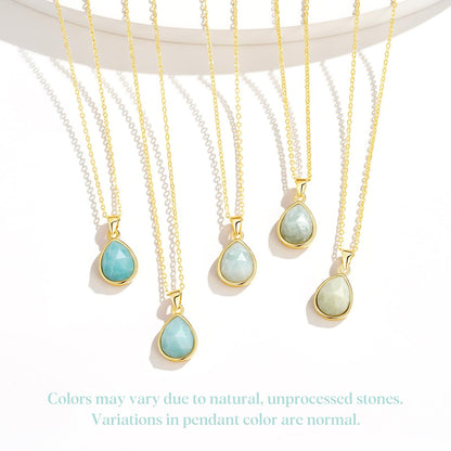 Teardrop Pendant Necklace