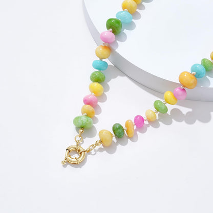 Beaded Natural Stone Necklaces
