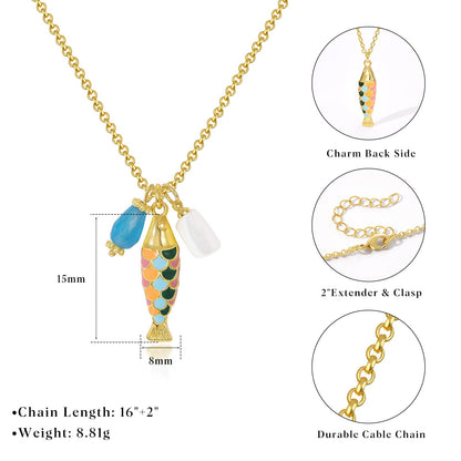 Fish Pendant Necklace