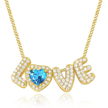 Mom Necklace with Birthstone
