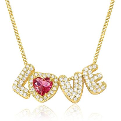 Mom Necklace with Birthstone