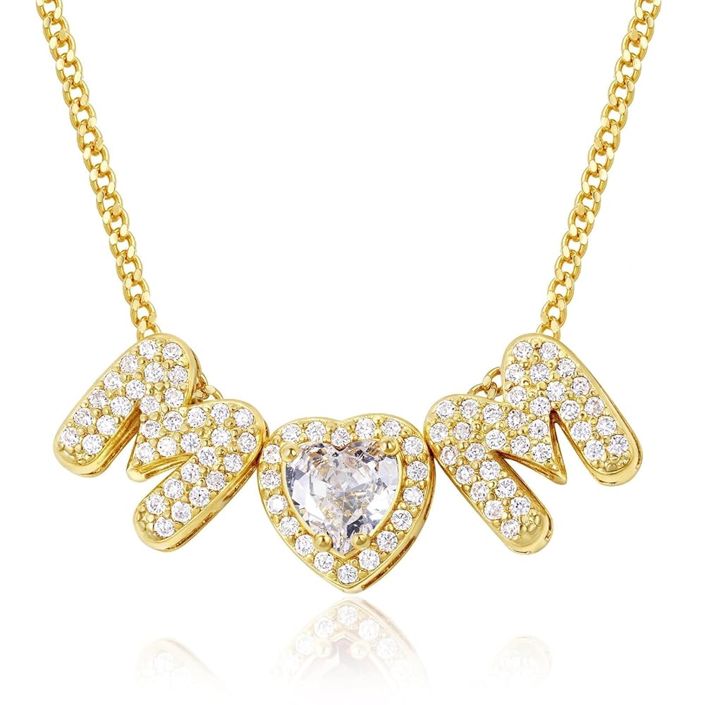 Mom Necklace with Birthstone
