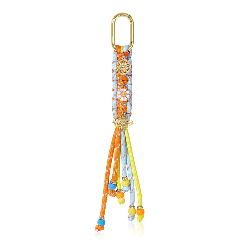 Beaded Bag Keychain Charms