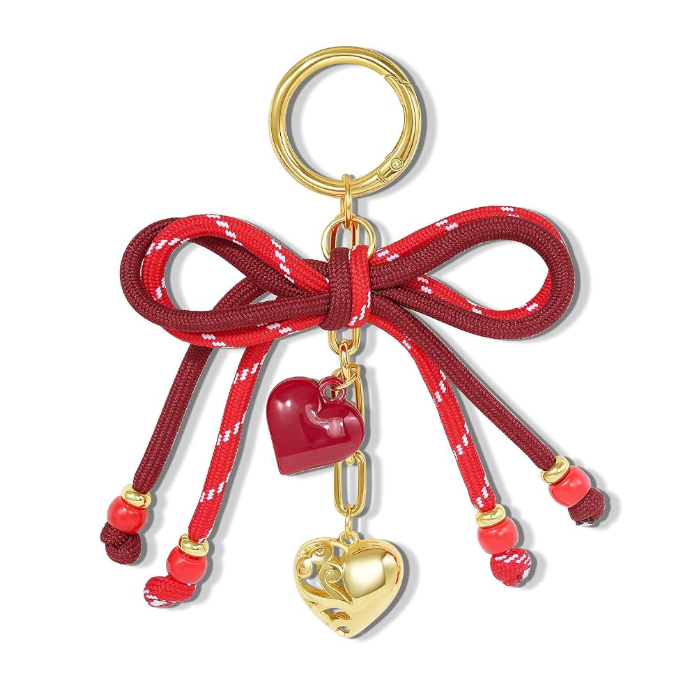 Beaded Bag Keychain Charms