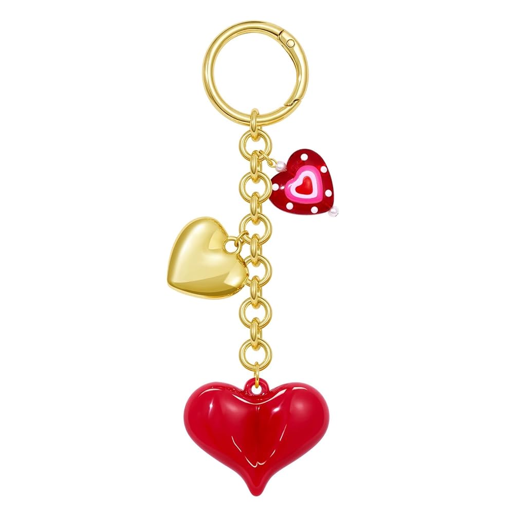 Beaded Bag Keychain Charms