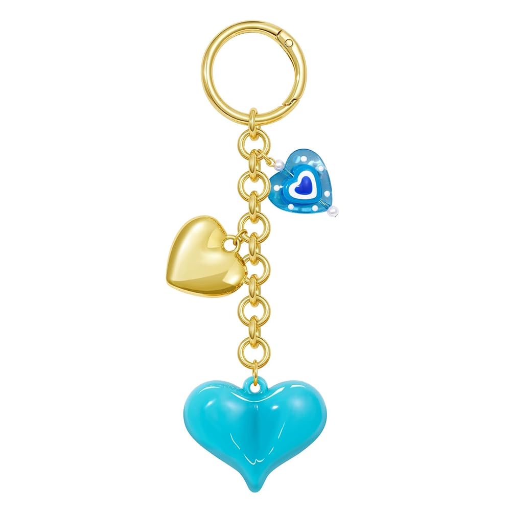Beaded Bag Keychain Charms