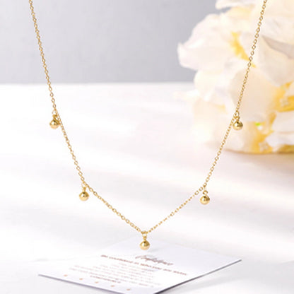 Detailed view of the studded Confidence Ball on the Choker