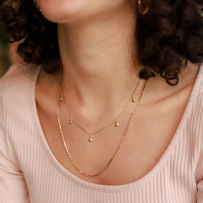 Confidence Ball Choker Necklace