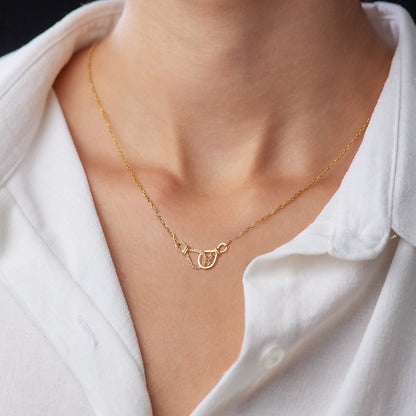 Fashion Chain Double Knot Necklace